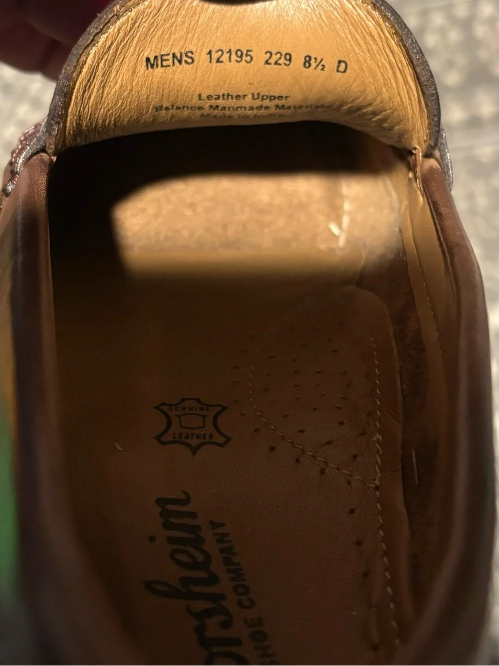 Florsheim Brown Leather Penny Loafers